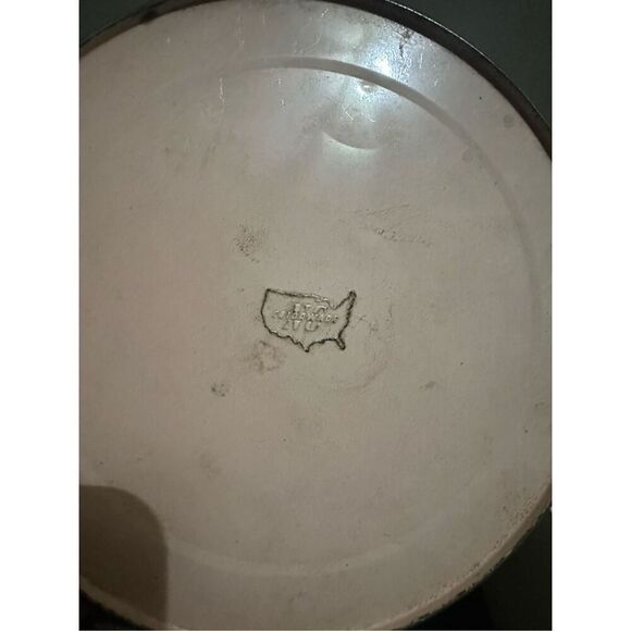 Vtg NC Colorware 60s Metal Kitchen Canister Set of 3 Flowers Beige Peach MCM - Picture 12 of 16